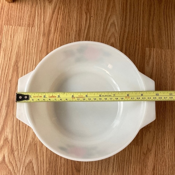 Pyrex JAJ England oven dish, vintage 1970s, Market Garden Tuscany - Picture 2 of 3